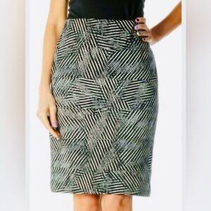 Alfani Taupe & Black Skirt